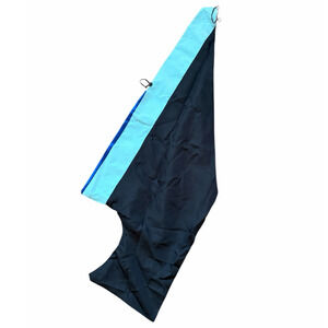 Graduation Masters Hood For Education - Light Blue/Blue/White College University